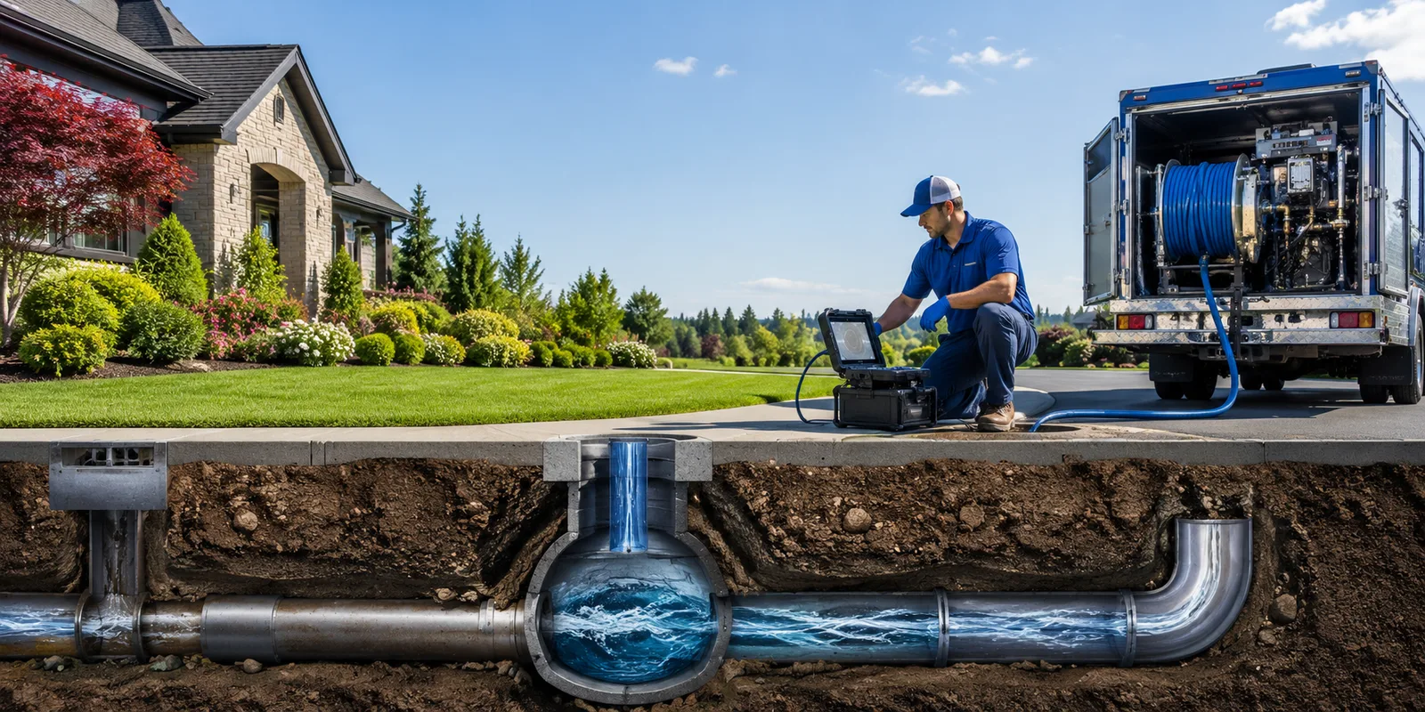 Drainage restoration information for Ruffs Dale, PA